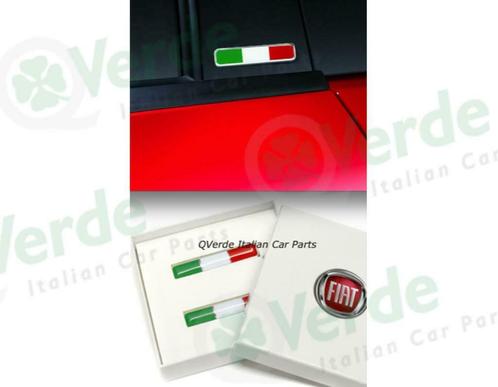 Tricolore badges origineel Fiat 500/ Punto/ Panda, Autos : Divers, Accessoires de voiture, Neuf, Envoi