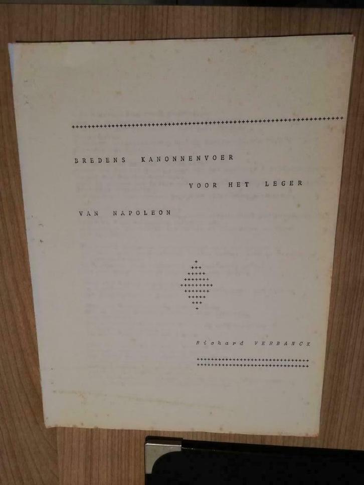 Bredens kanonnenvoer voor het leger van Napoleon (1978), Boeken, Geschiedenis | Stad en Regio, Gelezen, 19e eeuw, Ophalen of Verzenden