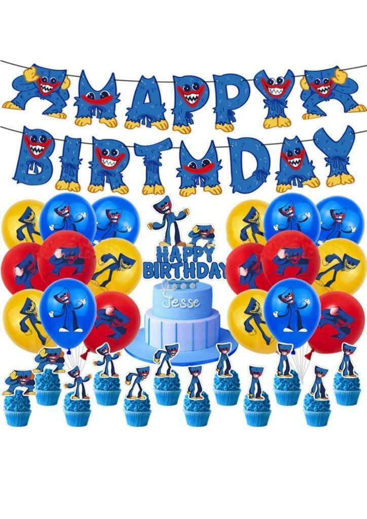 Huggy Wuggy - Verjaardag set, Enfants & Bébés, Enfants & Bébés Autre, Neuf, Enlèvement ou Envoi