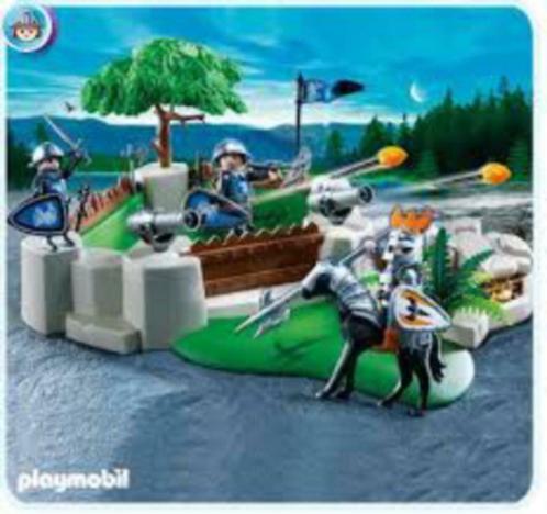 Playmobil Superset Ridder-bastion - 4014, Kinderen en Baby's, Speelgoed | Playmobil, Gebruikt, Complete set, Ophalen of Verzenden