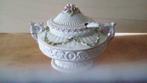 Porselein saus terrine met lepel / pollepel, Antiek en Kunst, Antiek | Porselein, Ophalen of Verzenden