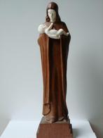L. TESSEY ivoor pre-1947 chryselephantine Madonna ART DECO, Antiek en Kunst, Kunst | Beelden en Houtsnijwerken, Ophalen
