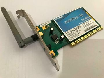 D-Link DWL-G510 Wireless PCI Adapter, 802.11g, 54 Mbps