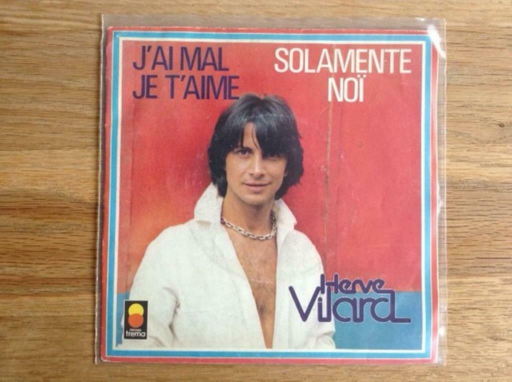single herve vilard, CD & DVD, Vinyles Singles, Single, Autres genres, 7 pouces, Enlèvement ou Envoi