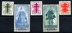België 1948 Portretten van de senaat III OBP 787/791**, Postzegels en Munten, Postzegels | Europa | België, Orginele gom, Ophalen of Verzenden