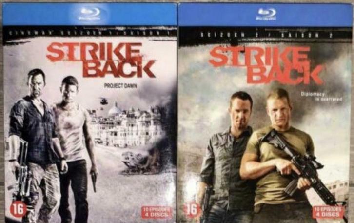 Blu-Ray: Strike Back S1 & S2, Cd's en Dvd's, Blu-ray, Zo goed als nieuw, Boxset, Ophalen of Verzenden