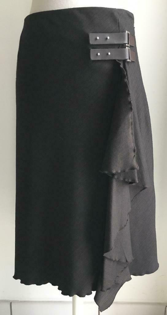 Mooie bruine rok van MELVIN.  -  38, Kleding | Dames, Rokken, Nieuw, Maat 38/40 (M), Bruin, Knielengte, Verzenden