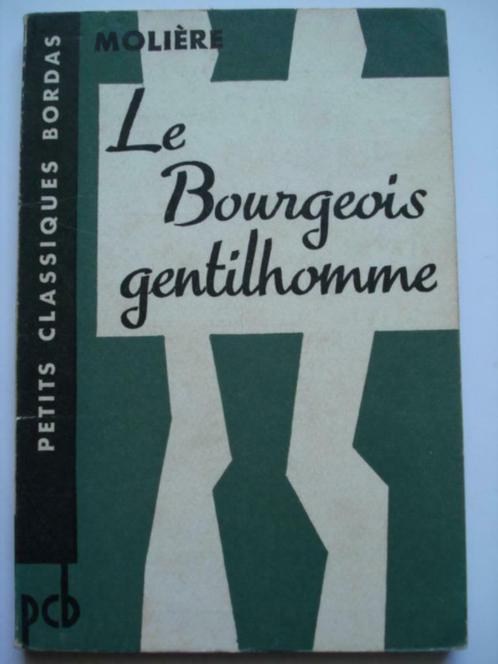 12. Molière Le bourgeois gentilhomme Petits classiques Borda, Livres, Littérature, Utilisé, Europe autre, Envoi