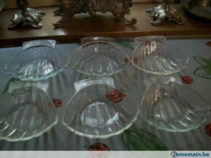 lot de 17 coquilles saint-jacques en pyrex, Maison & Meubles, Cuisine | Vaisselle, Utilisé, Autres types, Uni, Verre, Enlèvement