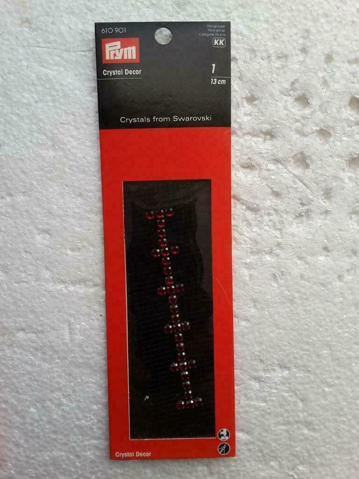 Appliqué opnaaien: Crystal Decor van Swarovski Prym 610901, Hobby en Vrije tijd, Naaien en Fournituren, Nieuw, Applicatie, Ophalen of Verzenden