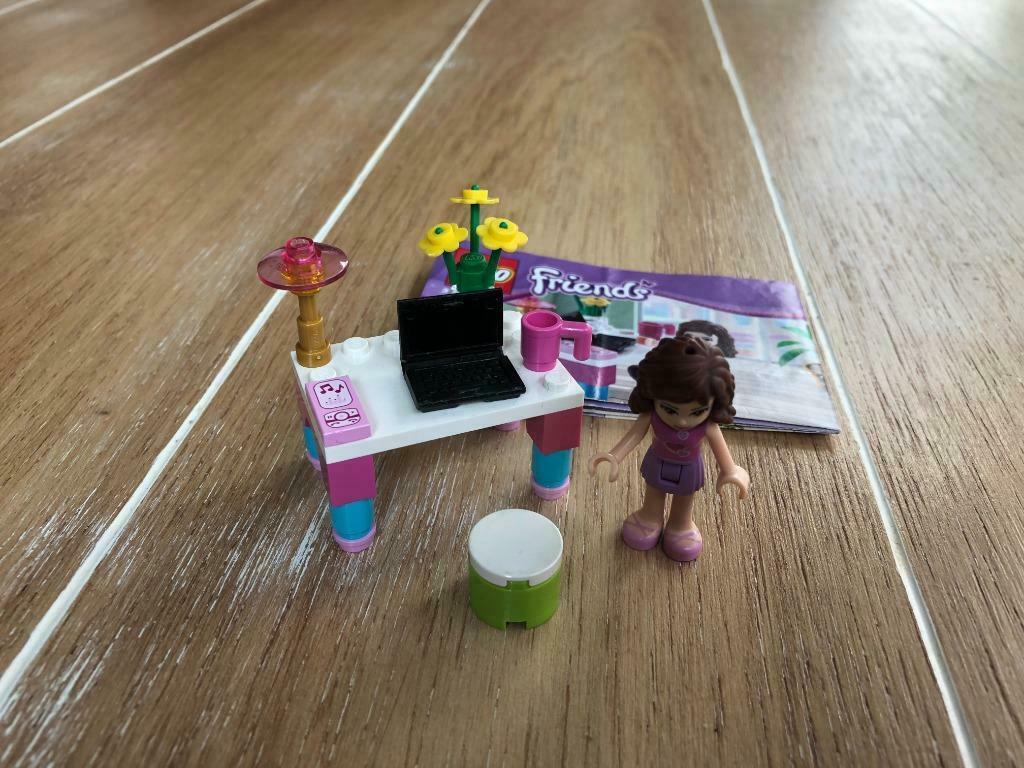 Lego Friends 30102 Olivia's Desk, Ophalen of Verzenden, Gebruikt, Complete set, Lego