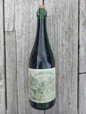 Oude bierfles La Saint-Monon 75 cl (ongeopend) beschikbaar voor biedingen