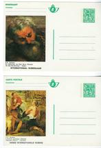 Briefkaarten nr. 12 en nr. 14 :Intern. Rubensjaar, Postzegels en Munten, Ophalen of Verzenden