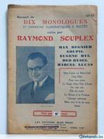 recueil de dix monologues n° 53, Gelezen, Ophalen of Verzenden