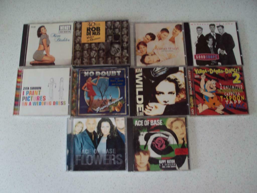 Lot 44 met 10 CD's van "Ace of Bace, Zita Swoon, Kim Wilde, Cd's en Dvd's, Cd's | Overige Cd's, Ophalen of Verzenden