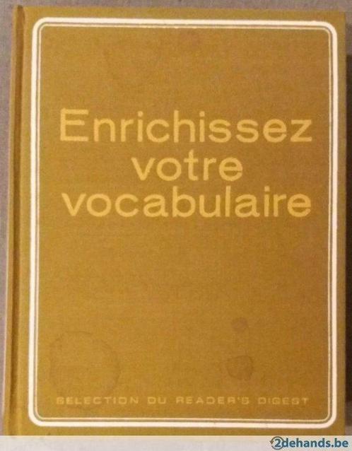 Enrichissez votre vocabulaire, Boeken, Studieboeken en Cursussen, Gelezen, Ophalen of Verzenden
