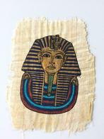 3 originele Egyptische schilderingen op papyrus, Antiek en Kunst, Ophalen of Verzenden