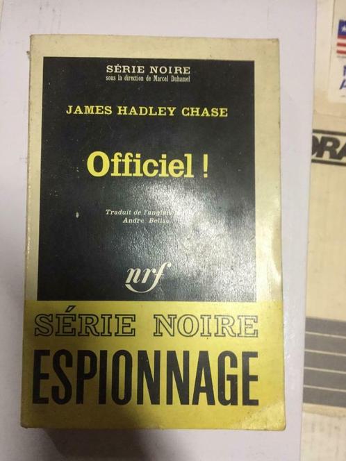 Officiel serie noire 918, Boeken, Detectives, Gelezen, Ophalen of Verzenden