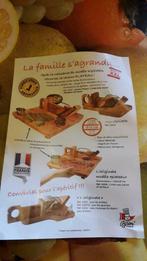 Planche découpé saucisson et plateau apéro, Maison & Meubles, Enlèvement, Comme neuf