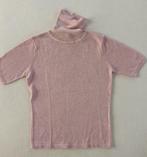 t-shirt bloesje Pirouette XS 146 152 glitter roze korte mouw, Gebruikt, Meisje, Ophalen of Verzenden, Shirt of Longsleeve