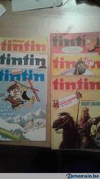 Journal Tintin : 6 numéros avec poster de Derib, Gelezen, Krant, Ophalen of Verzenden