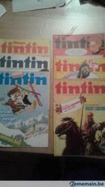 Journal Tintin : 6 numéros avec poster de Derib, Boeken, Ophalen of Verzenden, Gelezen, Krant