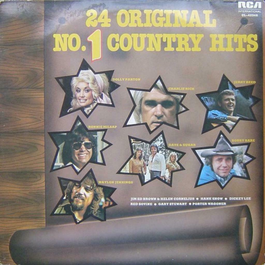 24 Original Number One Country Hits, CD & DVD, Vinyles | Country & Western, 12 pouces, Enlèvement ou Envoi
