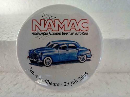 Leuke Button - NAMAC ruilbeurs 23 juli 2005 - Dodge Coronet, Collections, Marques & Objets publicitaires, Comme neuf, Ustensile