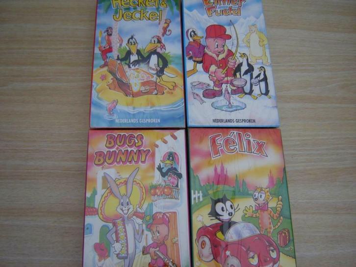 diverse vhs video’s  -tekenfilms-NIEUW-nog in verpakking, Cd's en Dvd's, VHS | Kinderen en Jeugd, Tekenfilms en Animatie, Ophalen of Verzenden