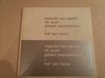 Maurits Van Saene Rik Poot Swimberghe 60pag, Enlèvement ou Envoi, Comme neuf, Sculpture