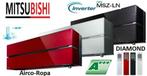 Mitsubishi Premium LN : Wifi  R32  A+++ inverter warmtepomp, Verwarmen, Nieuw, 3 snelheden of meer, Ophalen of Verzenden