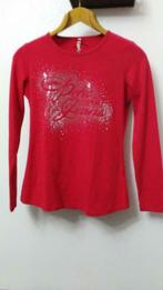 T shirt rouge manches longues PEPE JEANS, Comme neuf, Taille 38/40 (M), Manches longues, Rouge