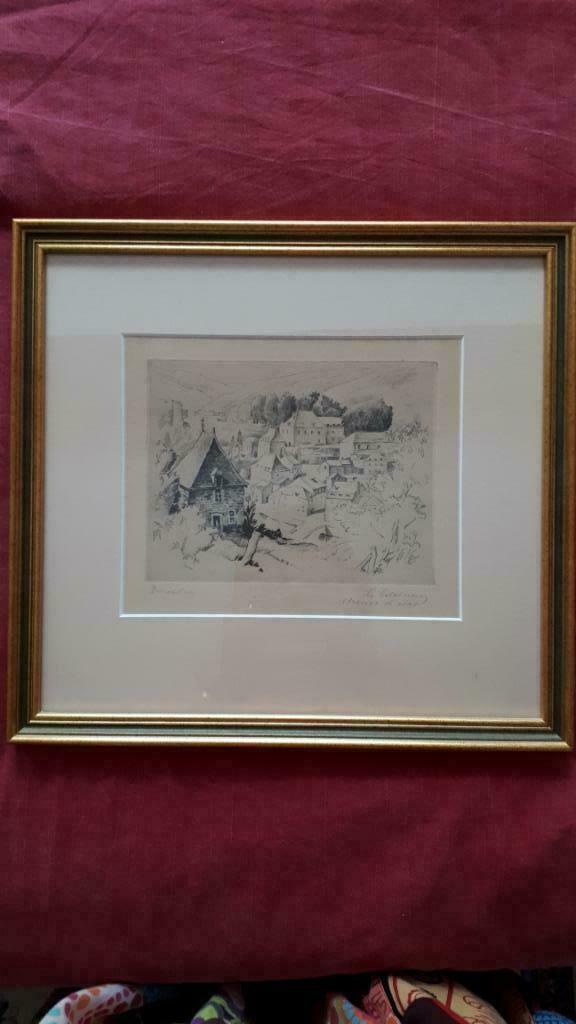 Artiste peintre Guillaume Edeline, Antiek en Kunst, Kunst | Schilderijen | Klassiek, Ophalen