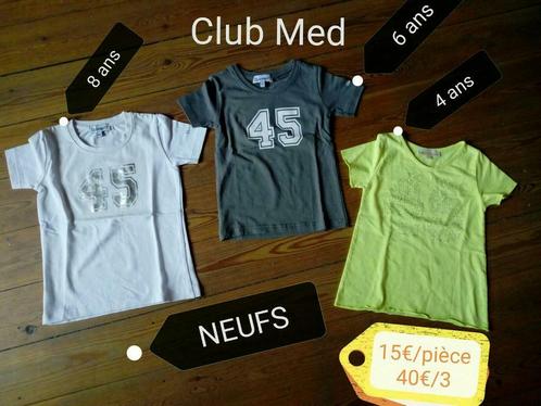 NIEUW Club Med t-shirts 4/6 en 8 jaar oud zie foto's, Kinderen en Baby's, Kinderkleding | Overige, Nieuw