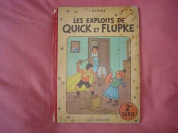 exemplaire des exploits de Quick et Flupke Hergé 1949