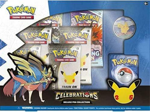 Pokémon - Coffret - Collection Celebration avec pins Deluxe