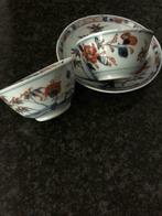 18de eeuws chinese theekopjes met 1 bordje, Antiek en Kunst, Ophalen of Verzenden