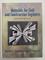 Materials for Civil and Construction Engineers, Comme neuf, M.S.Mamlouk/J.P.Zaniewski, Enlèvement ou Envoi, Enseignement supérieur