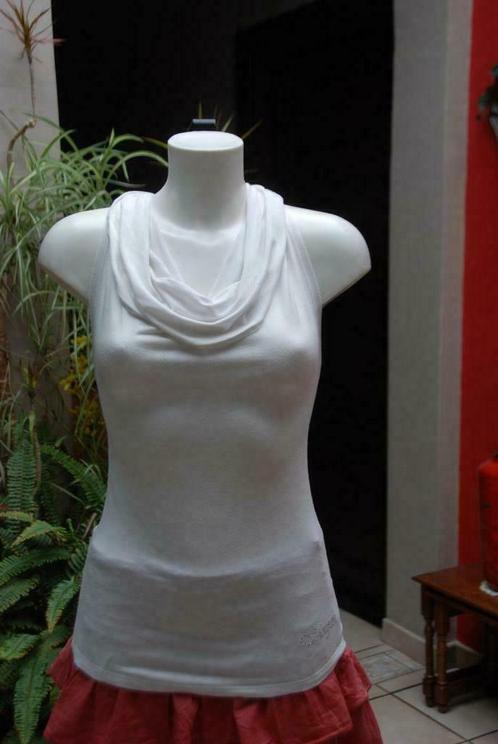 Top T-shirt"Morgan de Toi" blanc sans manches XS, Vêtements | Femmes, Tops, Comme neuf, Taille 34 (XS) ou plus petite, Blanc, Sans manches