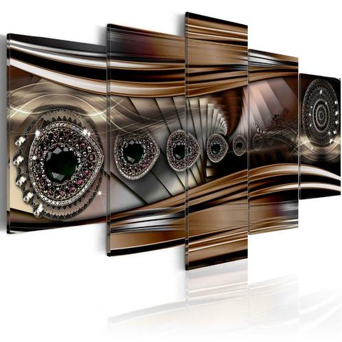 24 Abstract Art XXL 5 Luik Canvas Schilderij 200x100cm Nieuw, Antiek en Kunst, Kunst | Schilderijen | Abstract, Ophalen of Verzenden