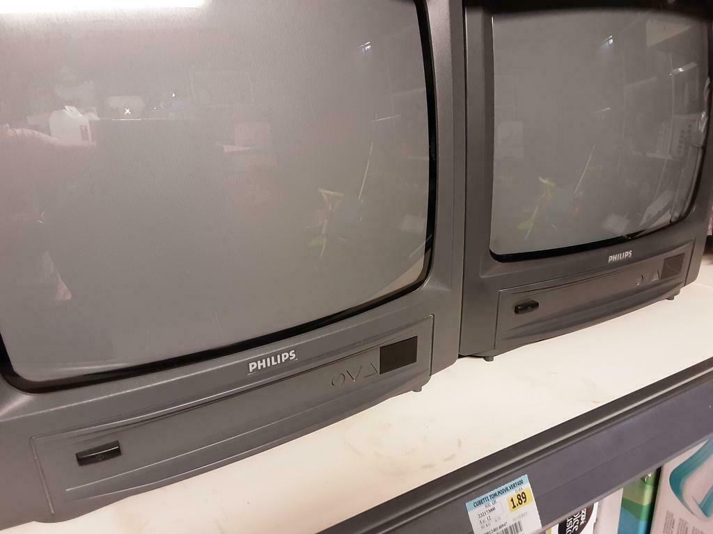 Tv Philips vintege 37cm en couleur, Enlèvement, Comme neuf, Moins de 40 cm, Philips