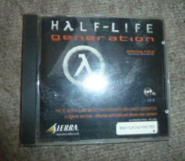 PC spel CD rom HALF - LIFE GENERATION Opposing force, Games en Spelcomputers, Games | Pc, Gebruikt, Vechten, 1 speler, Vanaf 7 jaar
