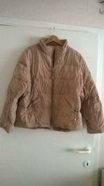 dames winterjas maat 46 in dons beige kleur, Ophalen of Verzenden, Gedragen, Maat 46/48 (XL) of groter, Beige