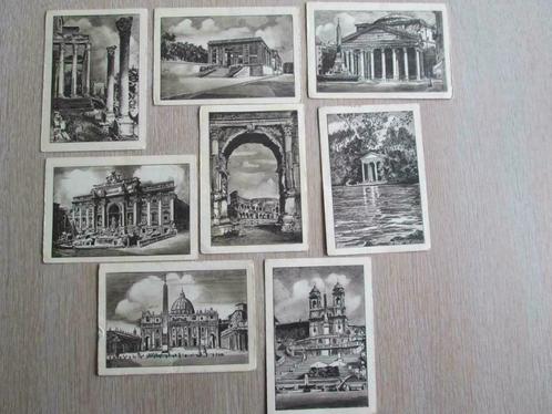 reeks van 8 oude postkaarten Rome, Collections, Cartes postales | Étranger, Envoi