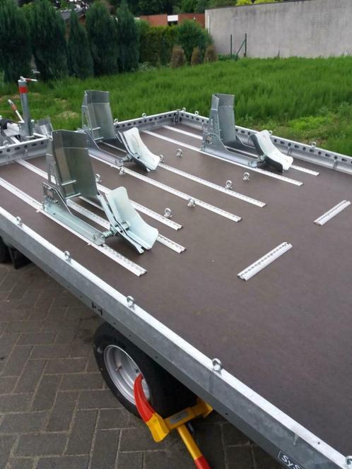 Zeer grote motortrailer voor 3 grote motoren TE HUUR 1500kg, Services & Professionnels, Auto & Moto | Mécaniciens & Garages