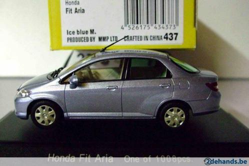 Ebbro Honda Fit Aria 1.5 (2003), Hobby en Vrije tijd, Modelbouw | Auto's en Voertuigen, Nieuw, Auto, Ophalen of Verzenden