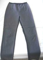 Hele mooie donkerblauwe broek leder-look - maat 40-42., Comme neuf, Taille 38/40 (M), Bleu, Enlèvement ou Envoi