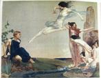 W Russell Flint 1912 The Heroes or Greek Fairy Tales 193/500, Antiek en Kunst, Ophalen of Verzenden
