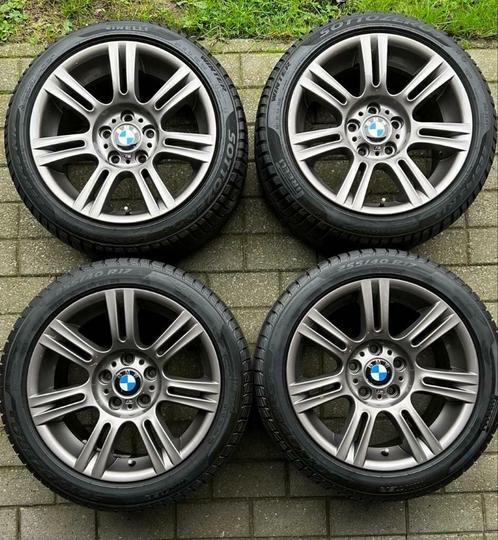 overdracht Buitenland Maaltijd ② BMW 3 serie E90 17 inch M velgen 194 + Winterbanden Pirelli — Banden en  Velgen — 2dehands