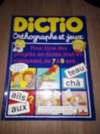 Dictio Orthographe et jeux, Livres, Livres pour enfants | Jeunesse | Moins de 10 ans, Comme neuf, Enlèvement ou Envoi